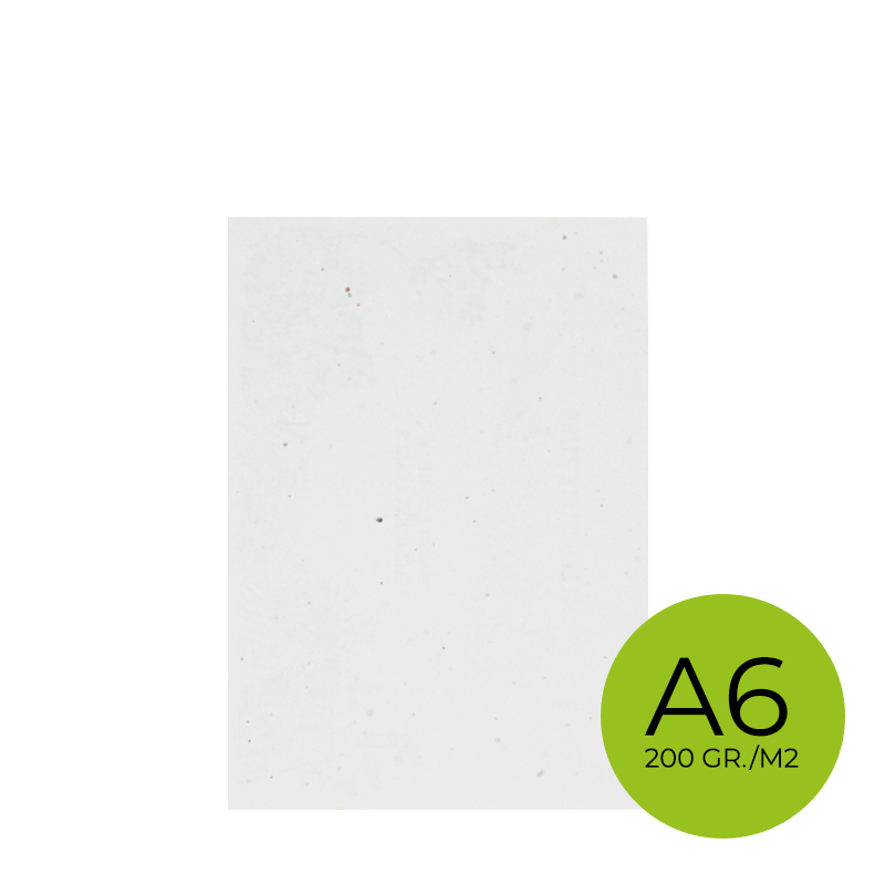 Seedpaper unprinted A6 | 200 gsm